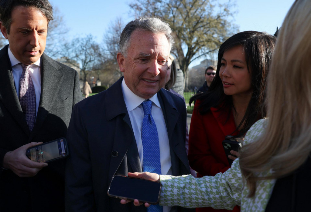 Vyslanec amerického prezidenta Donalda Trumpa Steve Witkoff. FOTO: Reuters