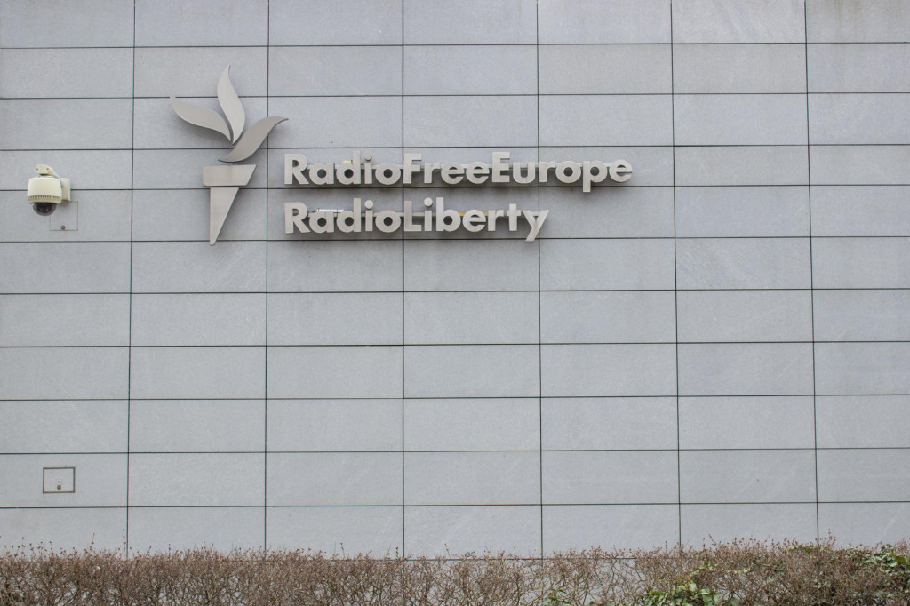 Rádio Slobodná Európa - Rádio Sloboda, ktoré sídli v pražskej štvrti Strašnice. FOTO: TASR/Barbora Vizváryová