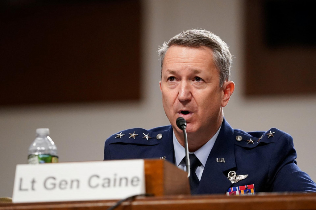 Americký Senát v piatok nadránom miestneho času schválil nomináciu Dana Cainea na post predsedu Zboru náčelníkov štábov amerických ozbrojených síl. FOTO: Reuters
