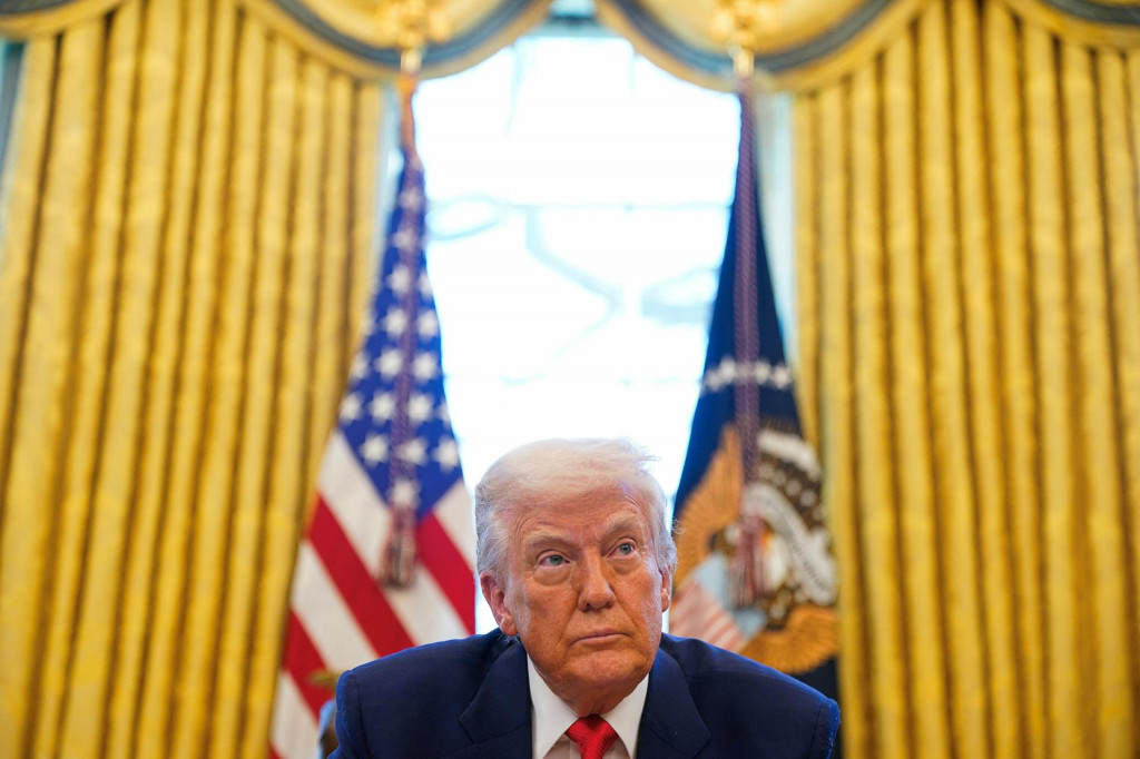 Ešte pred stredajším rozhodnutím Donalda Trumpa nebola americká ekonomika od recesie ďaleko. Predpovedalo ju aj množstvo skúsených odborníkov. FOTO: REUTERS