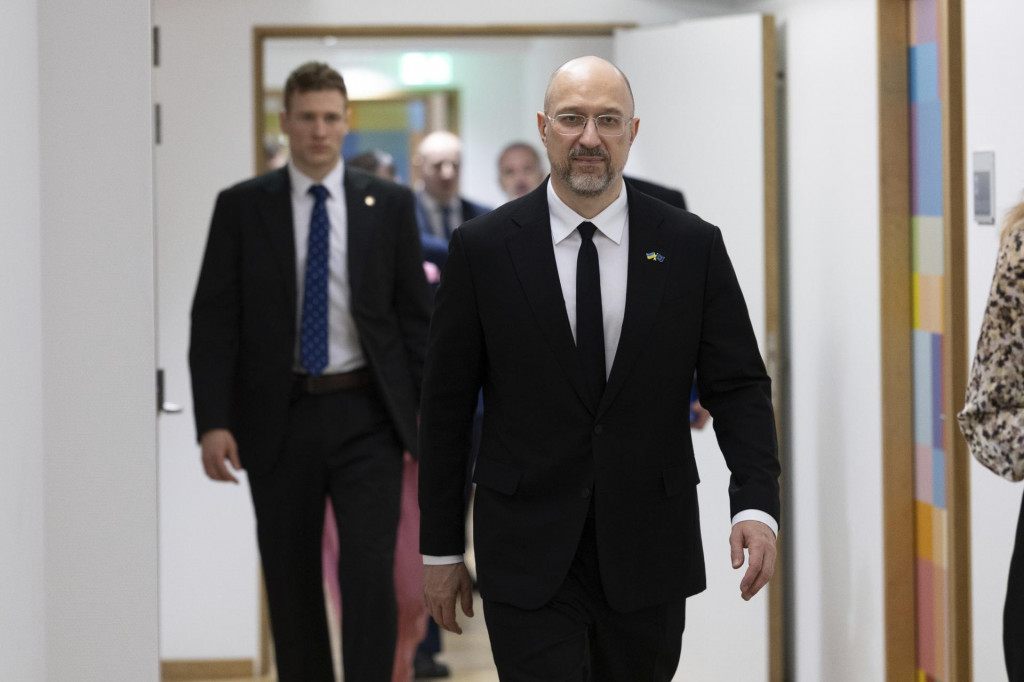 Ukrajinský premiér Denys Šmyhal. FOTO TASR/AP