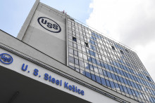 Administratívna budova U. S. Steel Košice. FOTO: TASR/František Iván