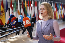 Šéfka európskej diplomacie Kaja Kallasová. FOTO: TASR/AP