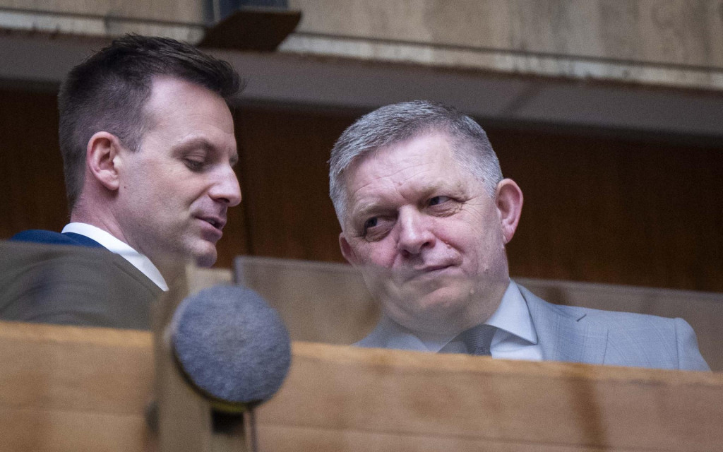 Predseda vlády Robert Fico. FOTO: TASR/Jakub Kotian