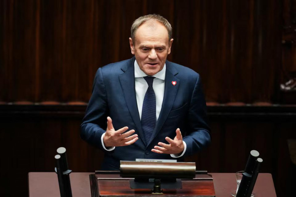 Poľský premiér Donald Tusk. FOTO: Reuters