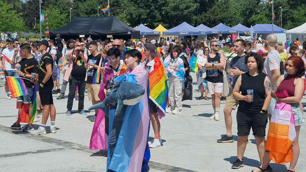 Dúhový Pride v Bratislave. FOTO: HN/Martin Martis