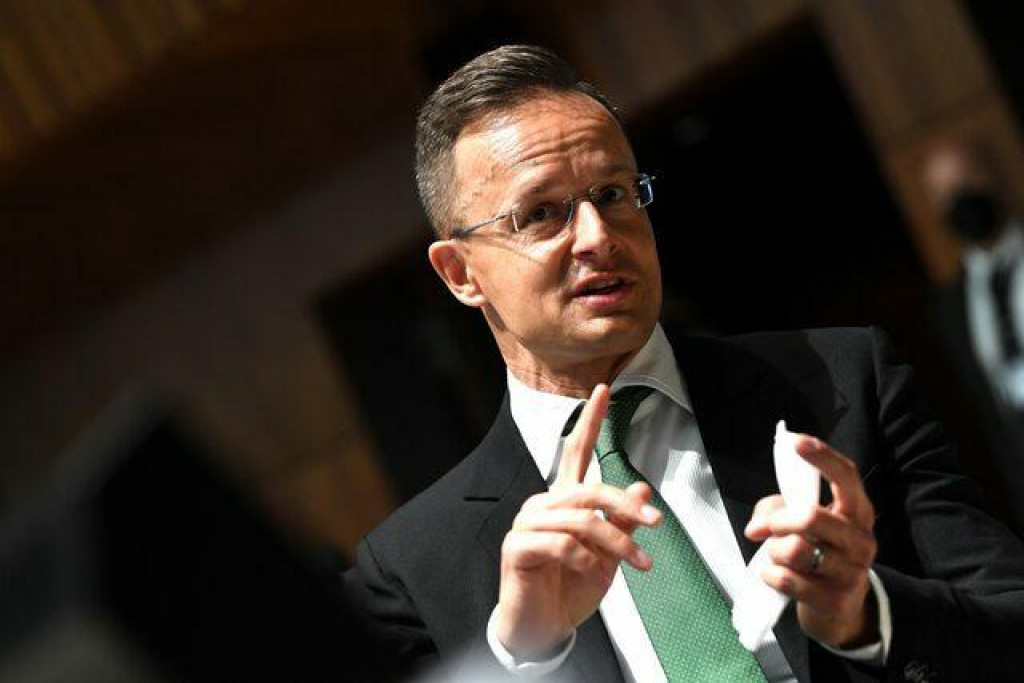 Šéf maďarskej diplomacie Péter Szijjártó. FOTO: Reuters