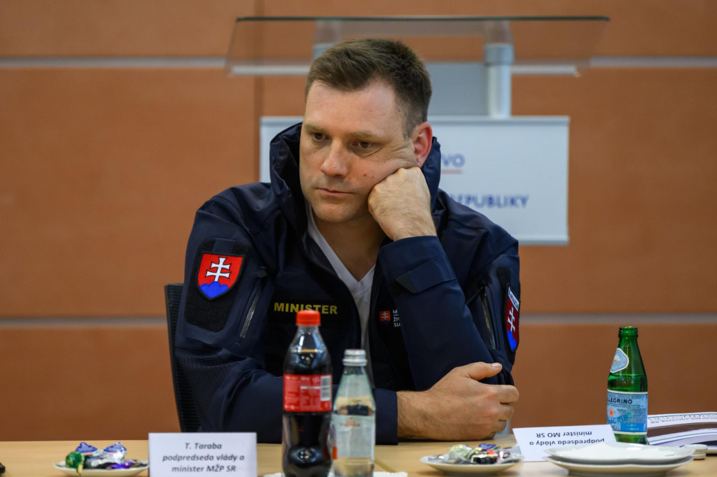 Podpredseda vl&aacute;dy a minister životn&eacute;ho prostredia Tom&aacute;&scaron; Taraba. FOTO: TASR/Jaroslav Nov&aacute;k