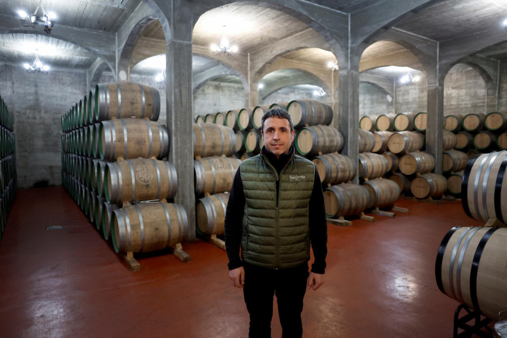 Vinárstvo Petrolanda, Fuenmayor, región Rioja, Španielsko, 1. apríla 2025. FOTO: REUTERS