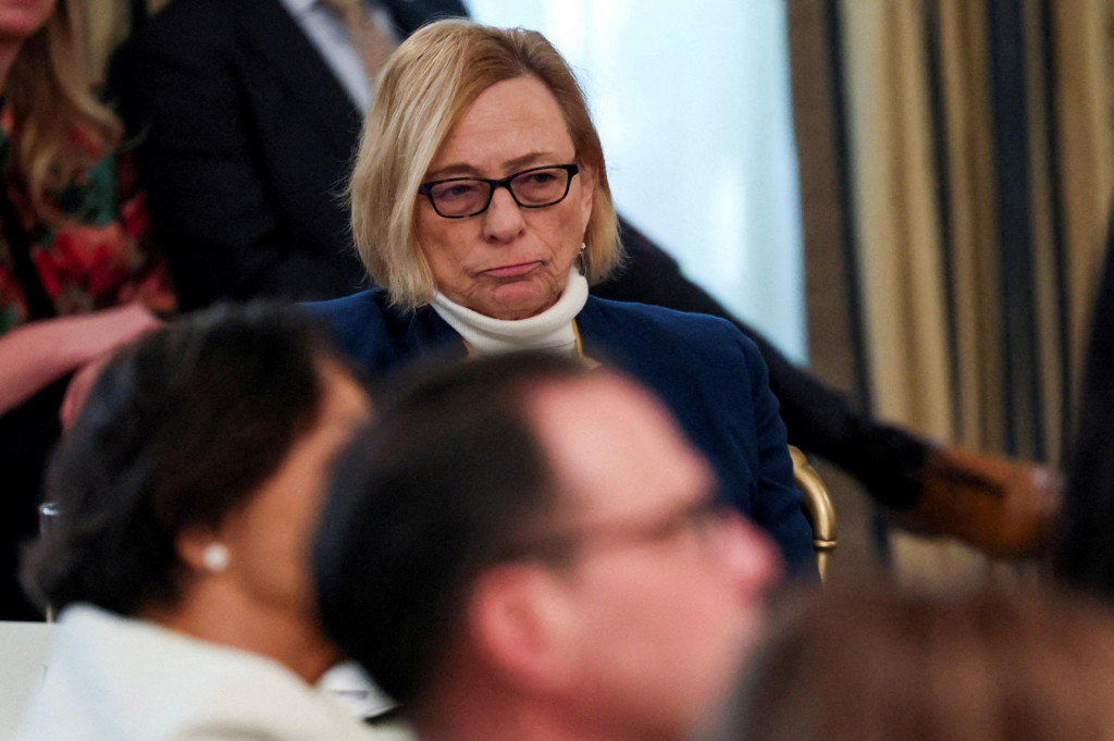 Guvernérka štátu USA Maine Janet Millsová. FOTO: Reuters
