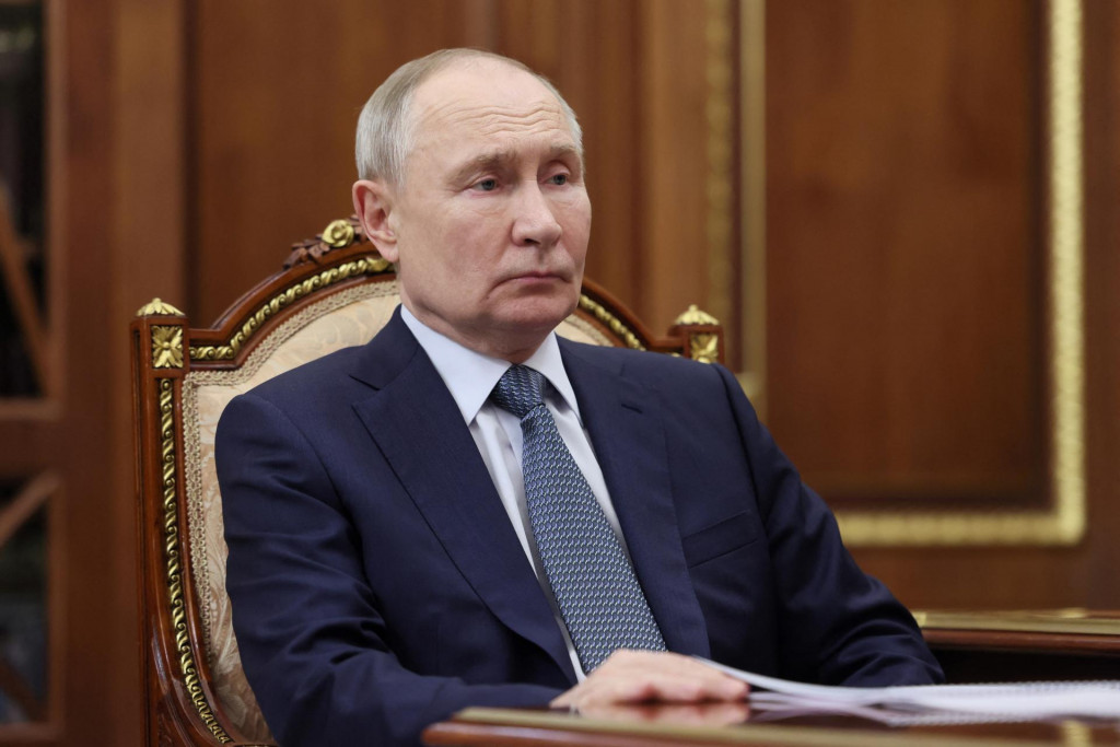 Ruský prezident Vladimir Putin. FOTO: Reuters