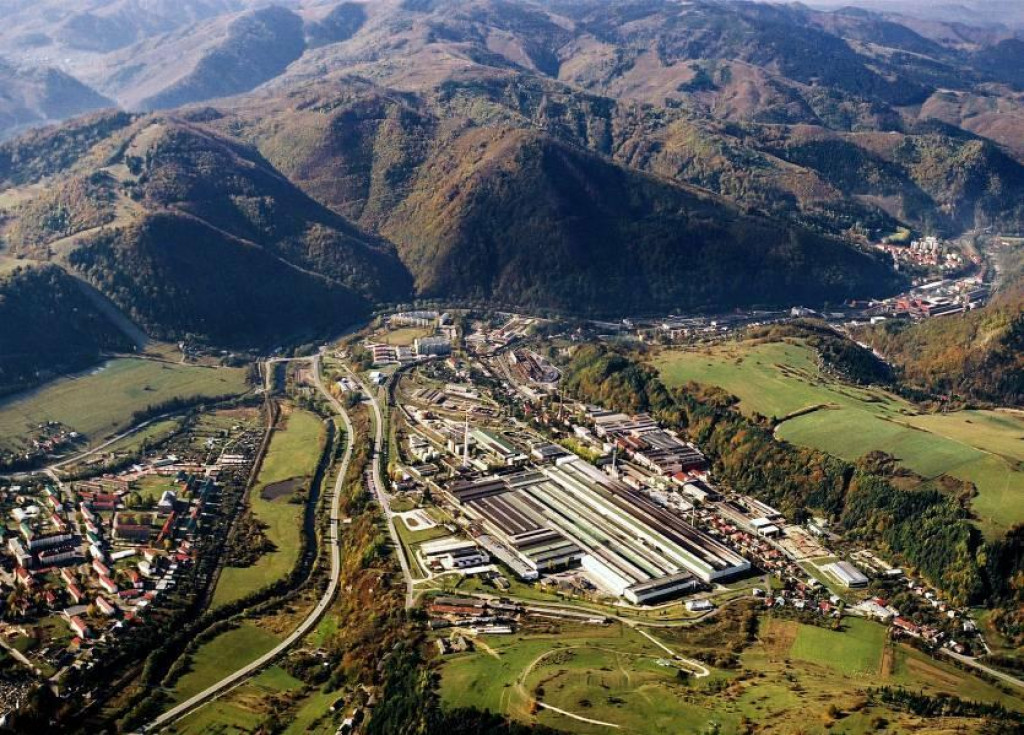 Na snímke podnik Železiarne Podbrezová. FOTO: Podbrezovan