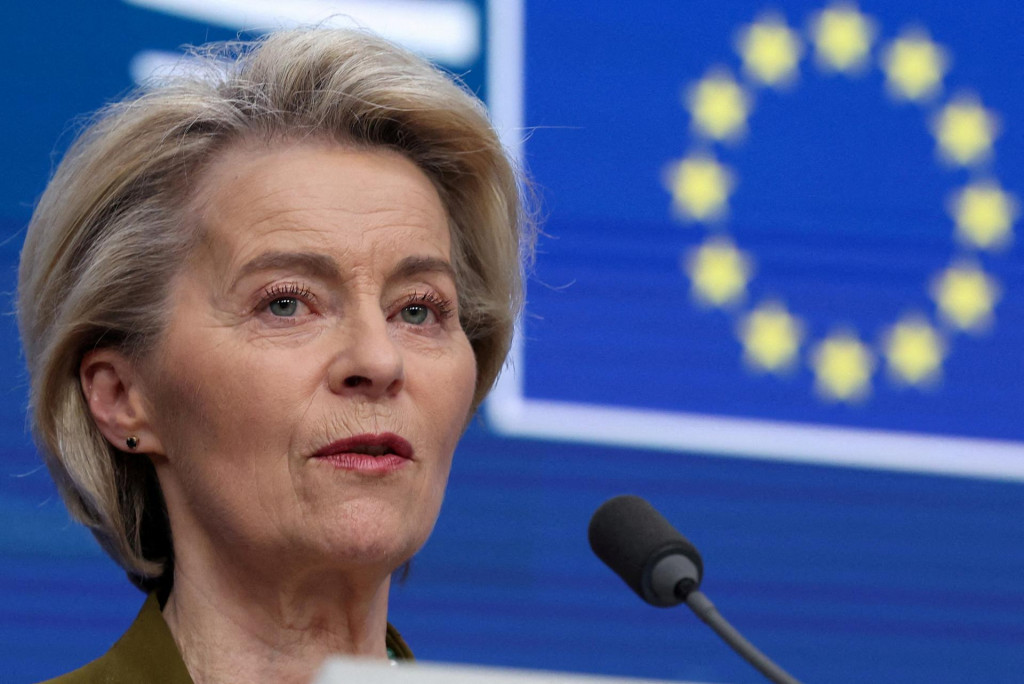 Predsedníčka Európskej komisie Ursula von der Leyenová. FOTO: Reuters
