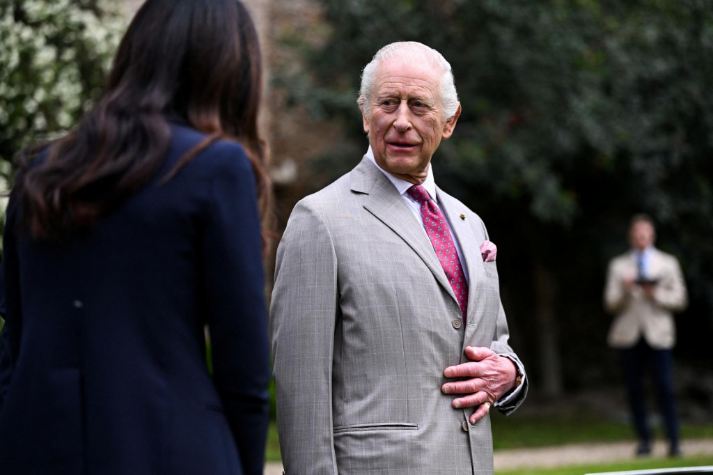 Britský kráľ Karol III. FOTO: REUTERS
