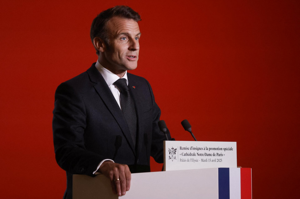 Francúzsky prezident Emmanuel Macron. FOTO: Reuters