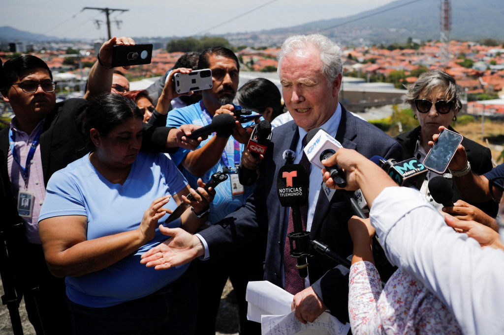 Americký demokratický senátor a člen výboru pre zahraničné vzťahy Chris Van Hollen. FOTO: REUTERS