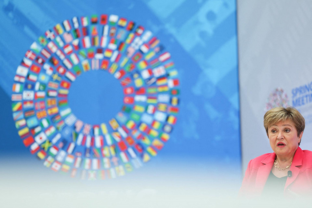 Generálna riaditeľka Medzinárodného menového fondu (MMF) Kristalina Georgieva. FOTO: REUTERS