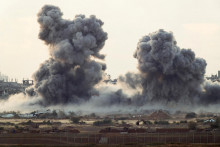 Izraelské útoky na pásmo Gazy. FOTO: Reuters