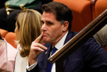 Izraelský minister pre strategické záležitosti Ron Dermer, ktorý je blízkym spolupracovníkom izraelského premiéra Benjamina Netanjahua. FOTO: Reuters