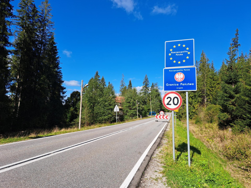 Hranica s Poľskom. FOTO: TASR/Adriána Hudecová