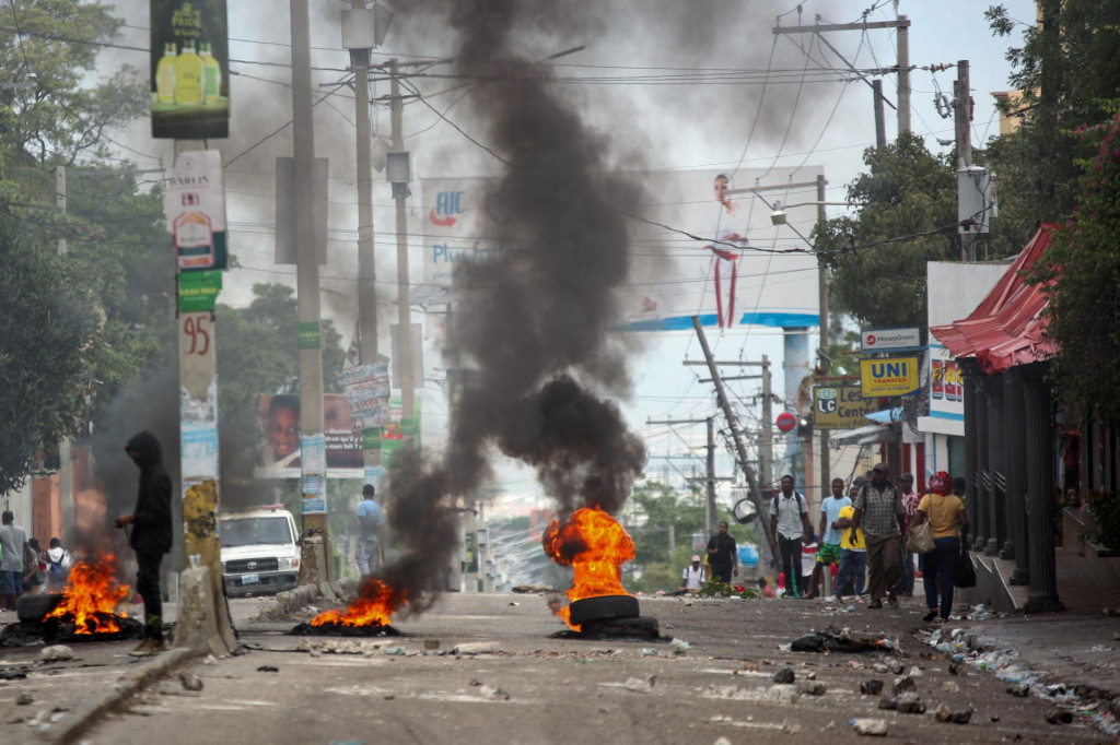 Násilie v Haiti. FOTO: Reuters
