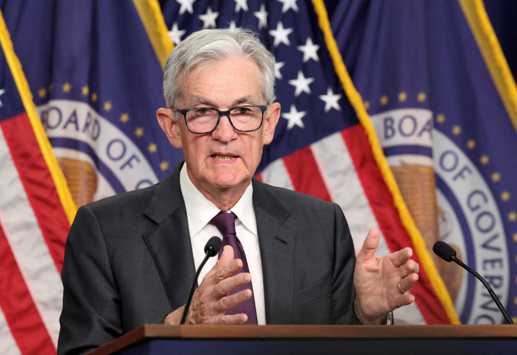 Predseda Federálneho rezervného systému USA Jerome Powell. FOTO: Reuters