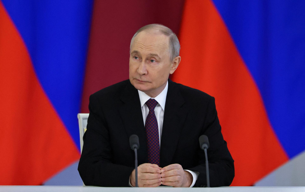 Ruský prezident Vladimir Putin v Moskve, Rusko, 17. apríla 2025. FOTO: REUTERS