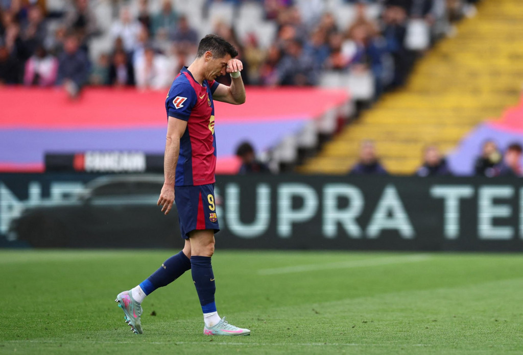 Futbalista Robert Lewandowski. FOTO: Reuters