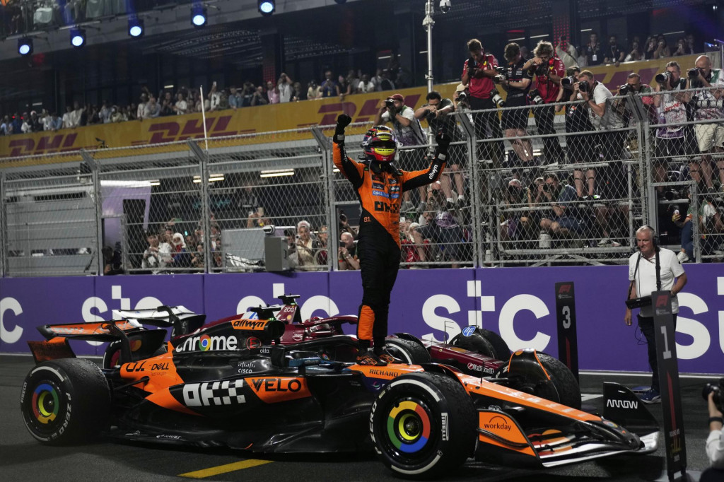 Austrálsky jazdec F1 Oscar Piastri z McLarenu. FOTO: TASR/AP