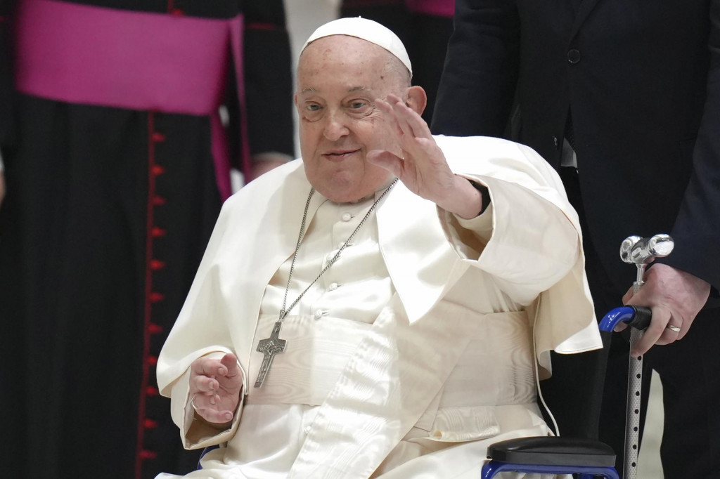 Pápež František. FOTO: TASR/AP