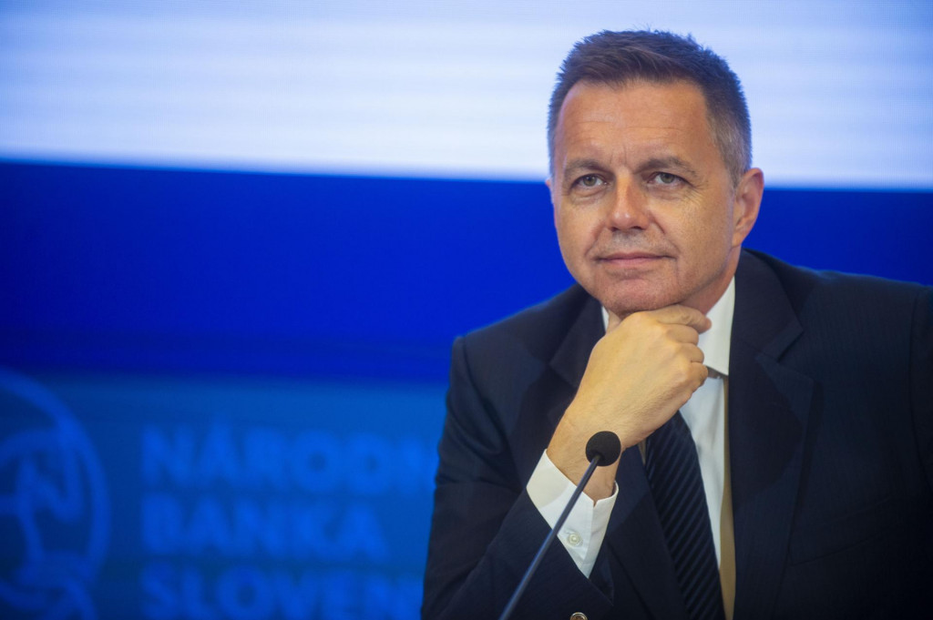 Guvernér Národnej banky Slovenska a člen Rady guvernérov ECB Peter Kažimír. FOTO: TASR/Jakub Kotian