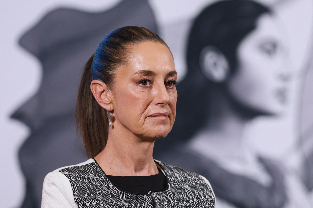 Mexická prezidentka Claudia Sheinbaumová. FOTO: Reuters