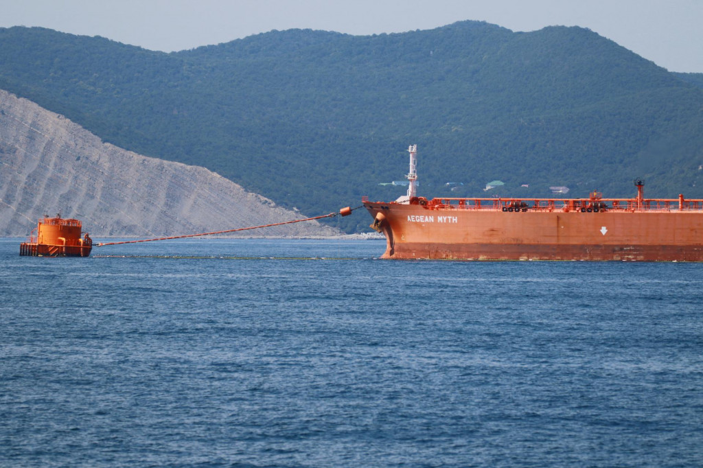 Ropný tanker. FOTO: Reuters