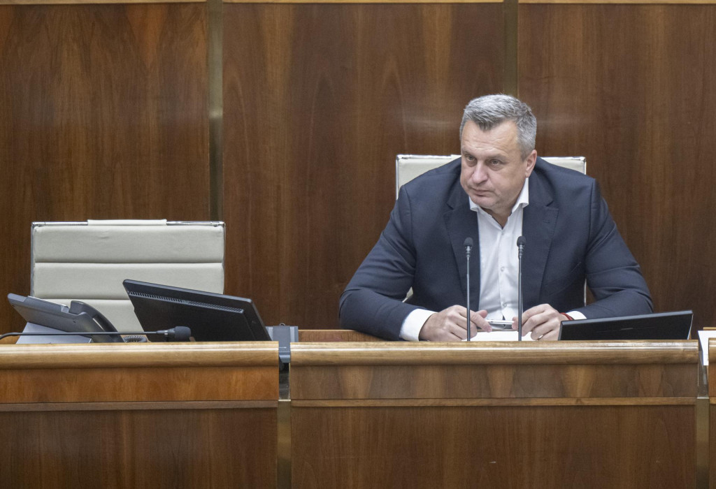 Termín najbližšej koaličnej rady nie je známy. Na snímke šéf SNS Andrej Danko. FOTO: TASR/M. Baumann