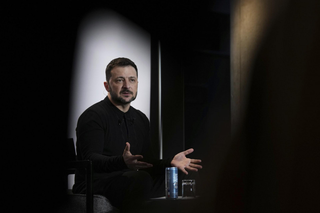 Ukrajinský prezident Volodymyr Zelenskyj. FOTO: TASR/AP