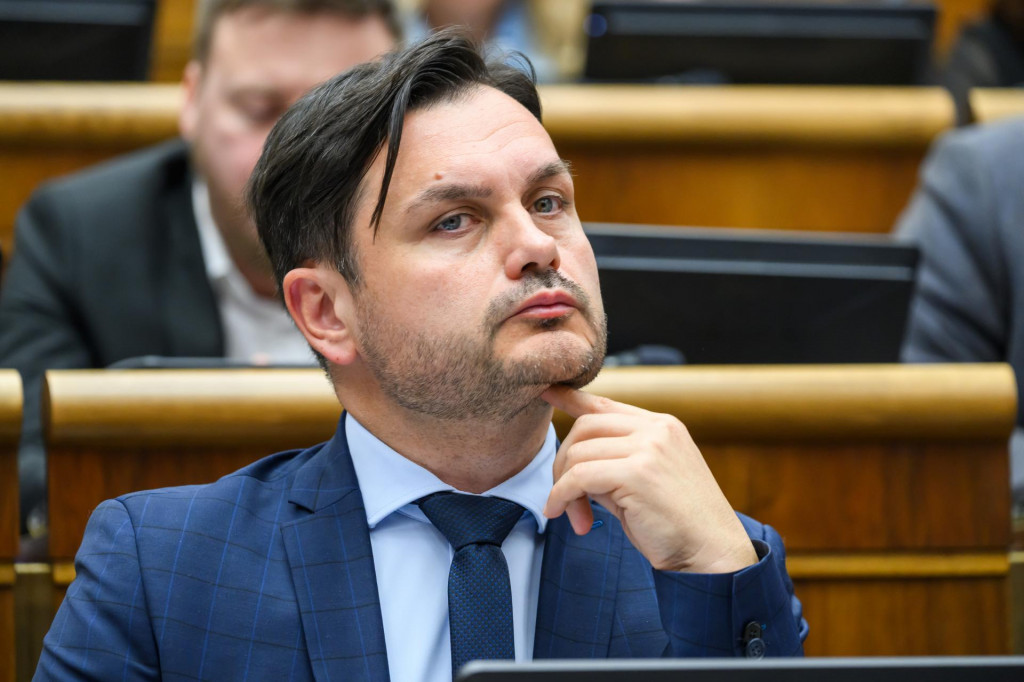 Poslanec Peter Stachura (KDH). FOTO: TASR/Jaroslav Novák