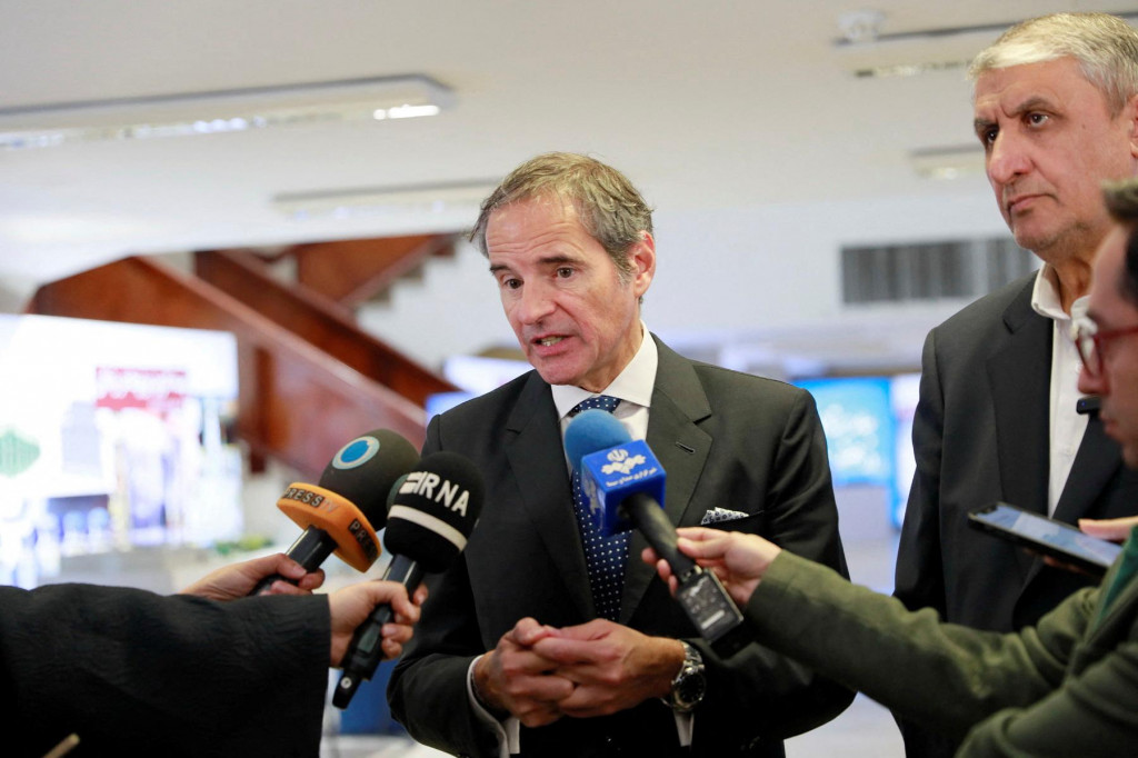 Generálny riaditeľ Medzinárodnej agentúry pre atómovú energiu Rafael Grossi. FOTO: Reuters