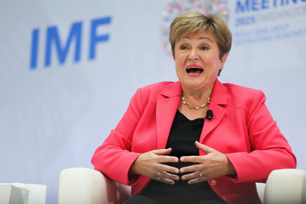 Šéfka MMF Kristalina Georgievová. FOTO: REUTERS