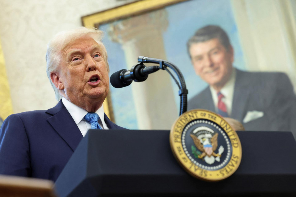 Americký prezident Donald Trump priniesol neistotu do svetového obchodu.

FOTO: REUTERS