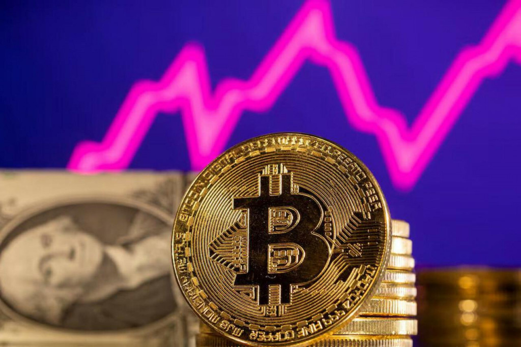 Po Veľkej noci sa bitcoin výraznejšie odrazil späť nad hranicu 90-tisíc dolárov. FOTO: Reuters