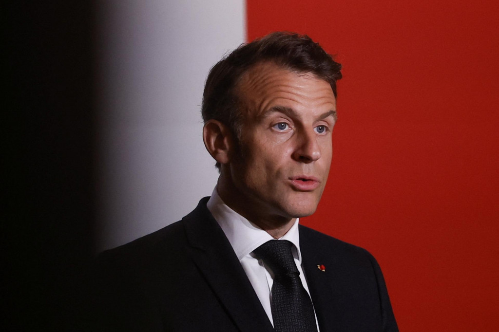 Francúzsky prezident Emmanuel Macron. FOTO: Reuters