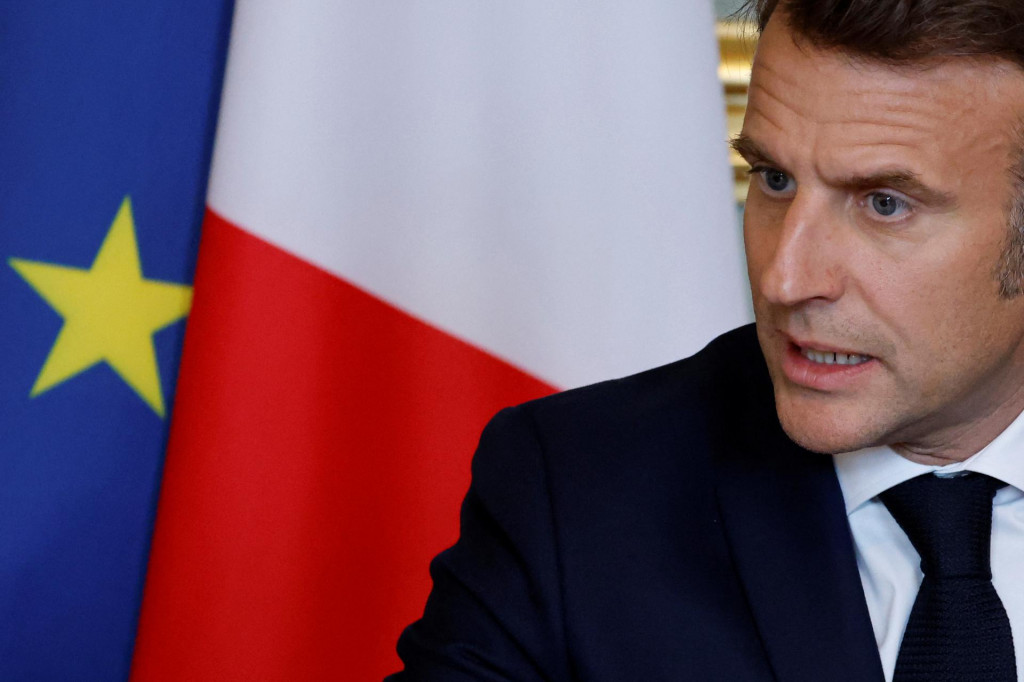 Francúzsky prezident Emmanuel Macron. FOTO: Reuters