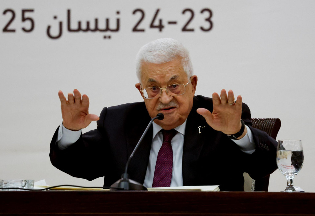 Palestínsky prezident Mahmúd Abbás. FOTO: Reuters