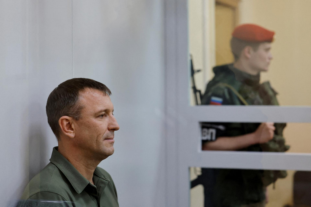 Ruský vojenský súd odsúdil generála Ivana Popova na päť rokov väzenia. FOTO: Reuters