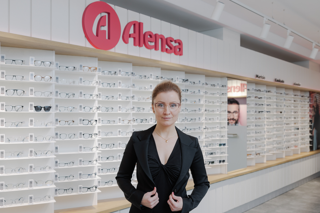 Lenka Petruchová, optometristka a optička Alensa