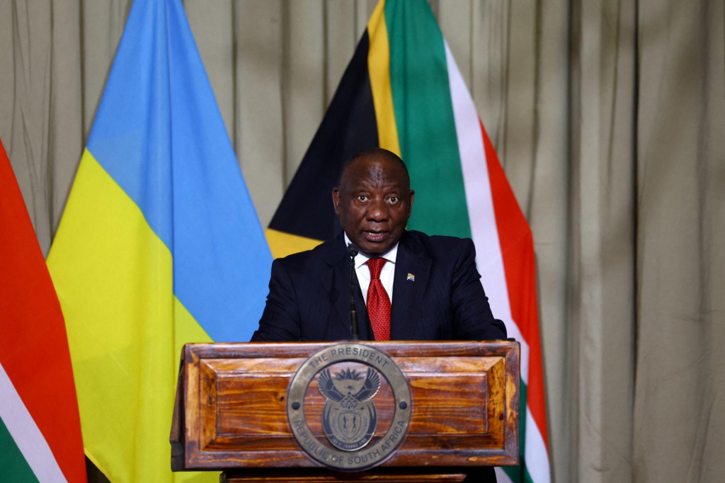 Juhoafrický prezident Cyril Ramaphosa. FOTO: Reuters