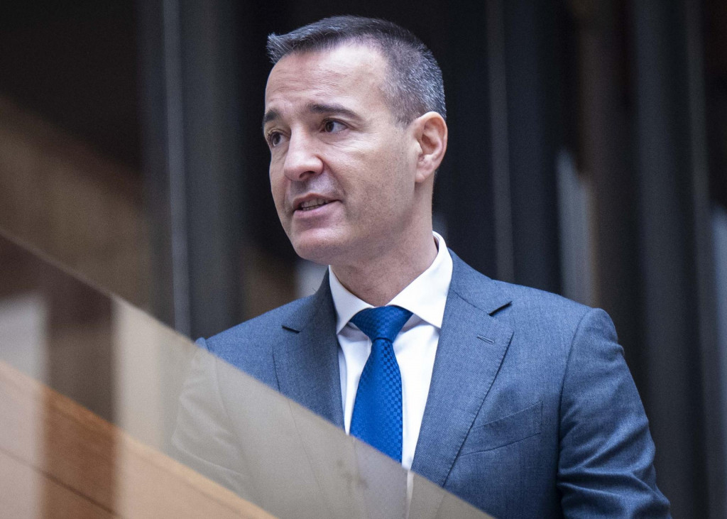 Na snímke minister školstva, výskumu, vývoja a mládeže Tomáš Drucker. FOTO: TASR/Jakub Kotian