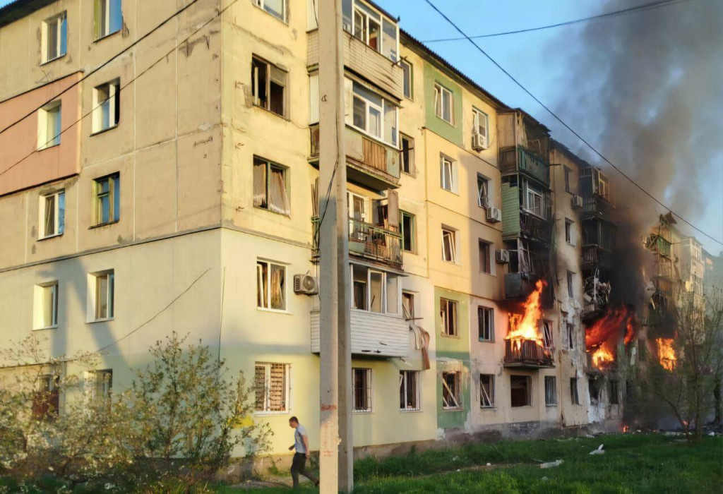 Rusko zaútočilo na Dnepropetrovskú oblasť. FOTO: Telegram/Serhij Lysak