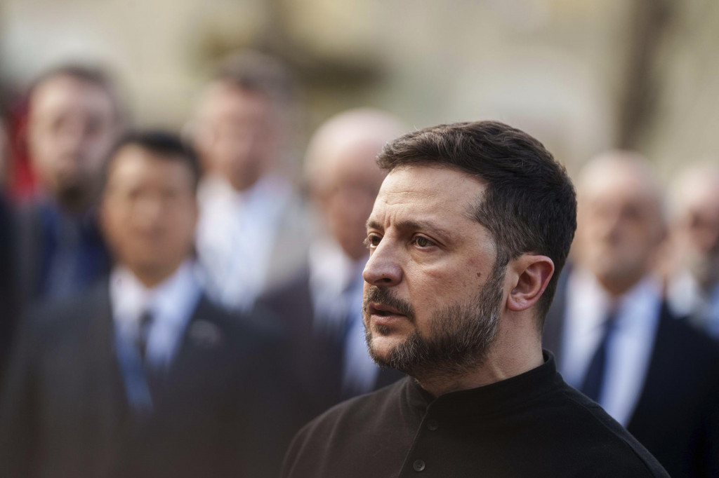 Ukrajinský prezident Volodymyr Zelenskyj. FOTO: TASR/AP