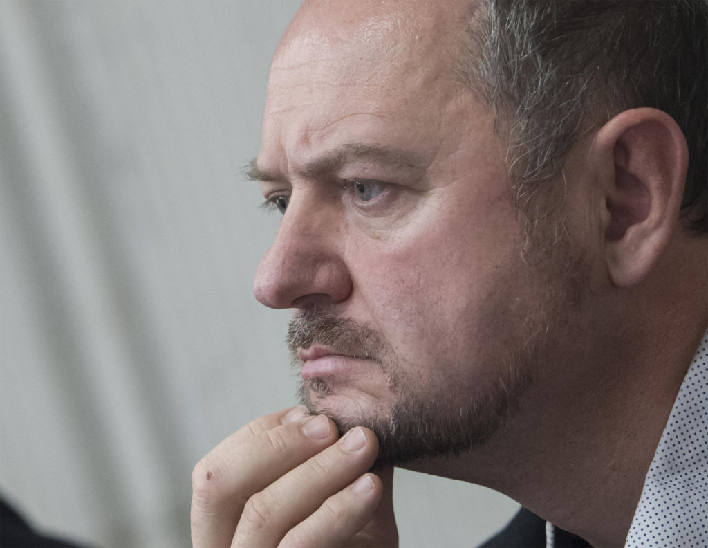 Predseda strany Fórum a exposlanec Zsolt Simon. FOTO: TASR/Martin Baumann